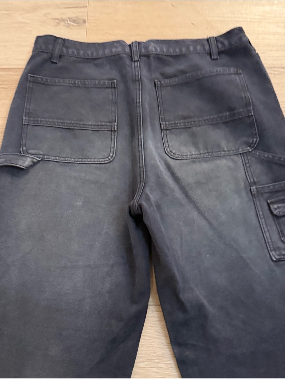 Elwood Industry Double Knees Cargo Pant — Black - Picture 5 of 7